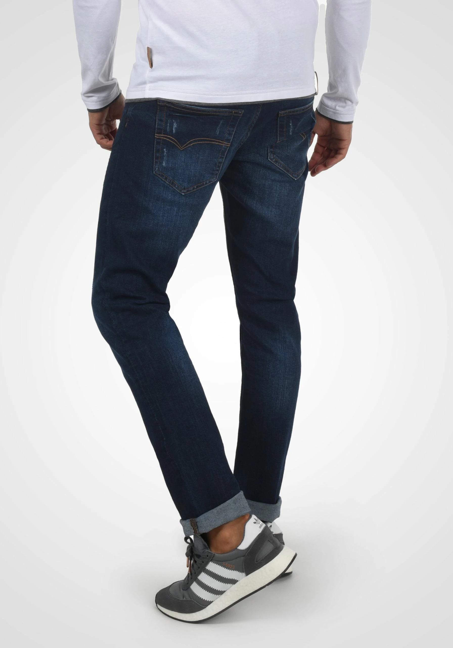 Indicode Jeans Idaldersgate - Slim Fit Jeans - Dark Blue 5 Indicode Jeans Idaldersgate - Slim Fit Jeans - Dark Blue - Afbeelding 3