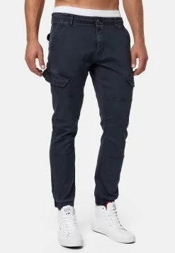 Indicode Jeans Hills - Jeans Tapered Fit - Navy 8 Indicode Jeans Hills - Jeans Tapered Fit - Navy -Indicode Jeans Verkoop winkel 05199d7440f94f0e84b60b7dcdacae62