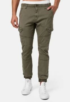 Indicode Jeans Hills - Jeans Tapered Fit - Army