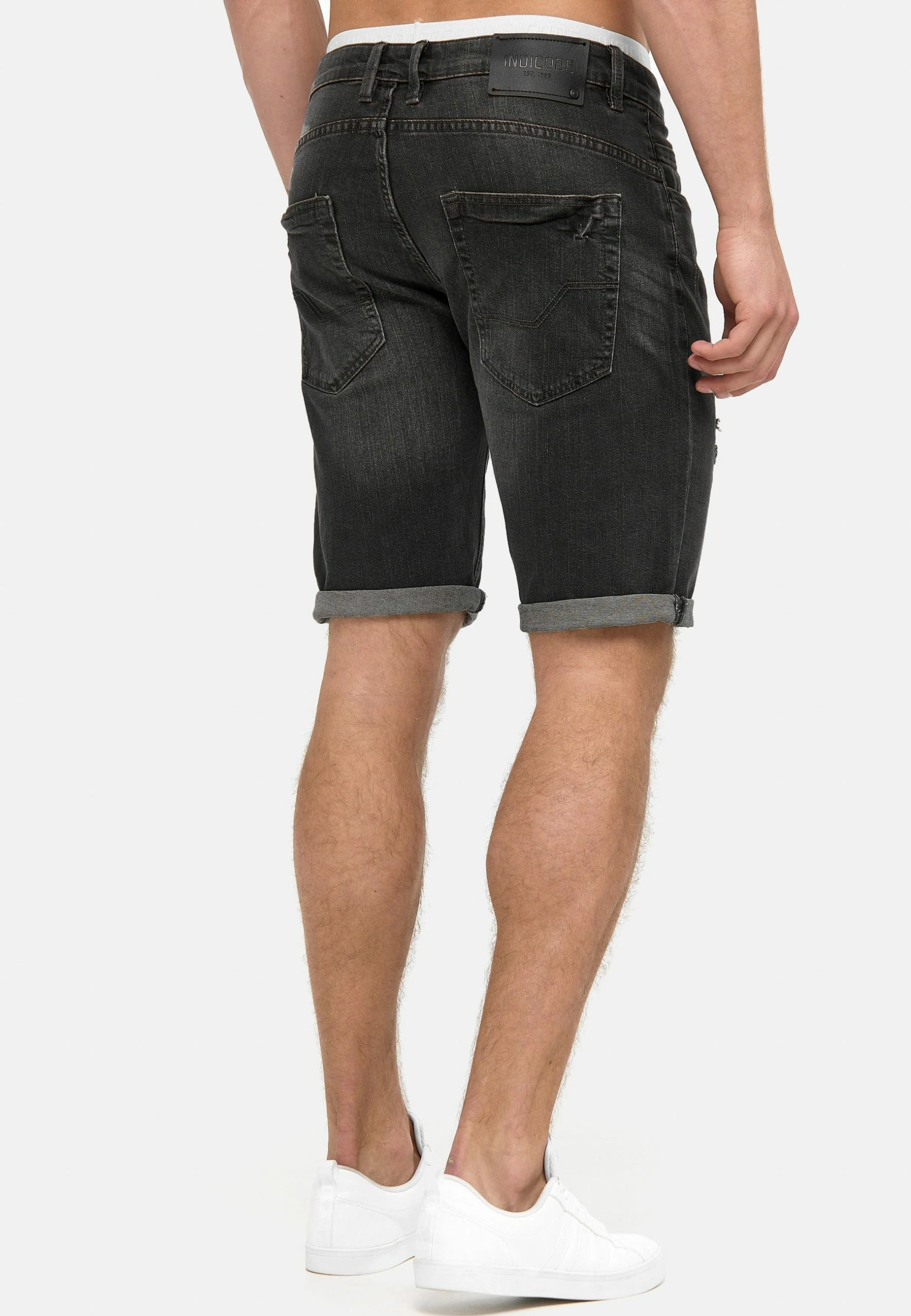 Indicode Jeans Cuba Caden - Jeansshort - Black 5 Indicode Jeans Cuba Caden - Jeansshort - Black - Afbeelding 3