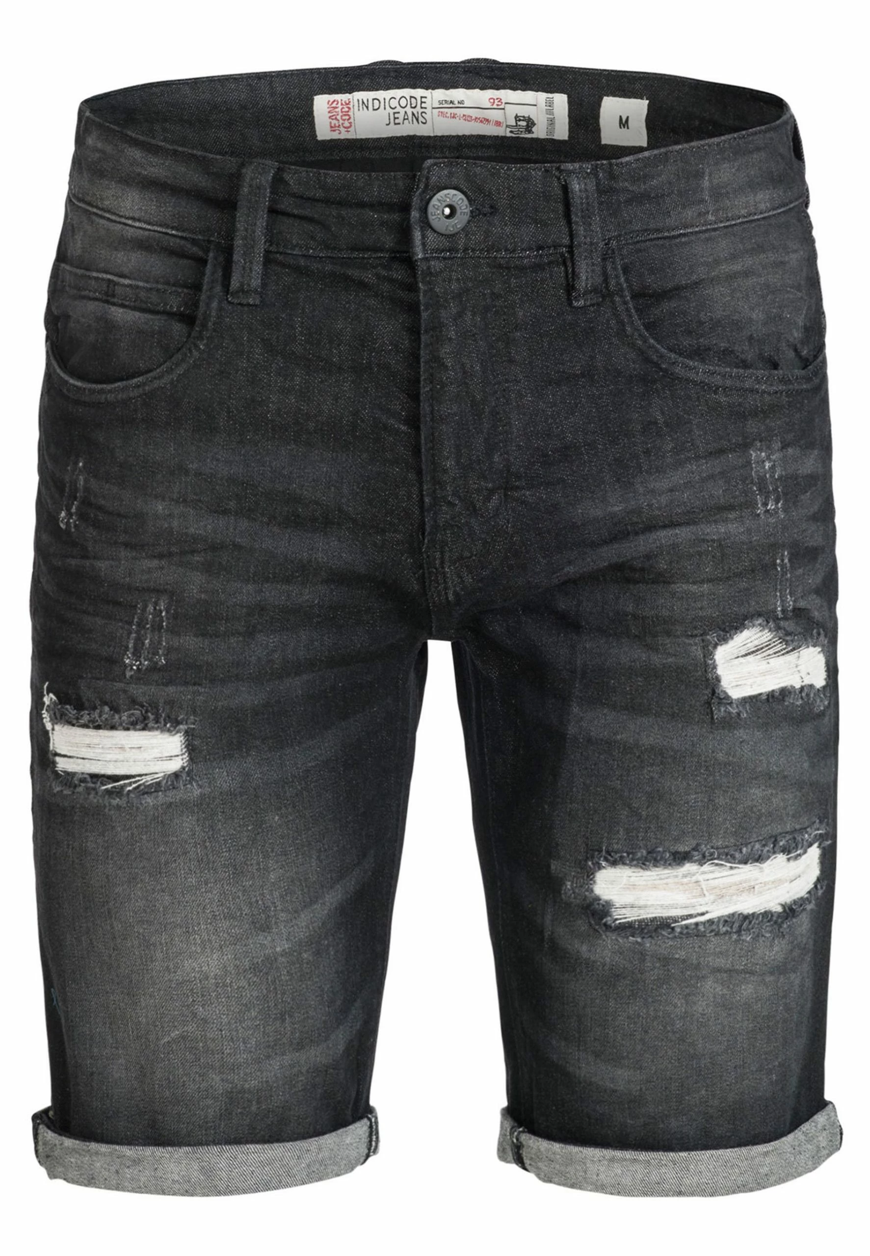 Indicode Jeans Cuba Caden - Jeansshort - Black 8 Indicode Jeans Cuba Caden - Jeansshort - Black - Afbeelding 6