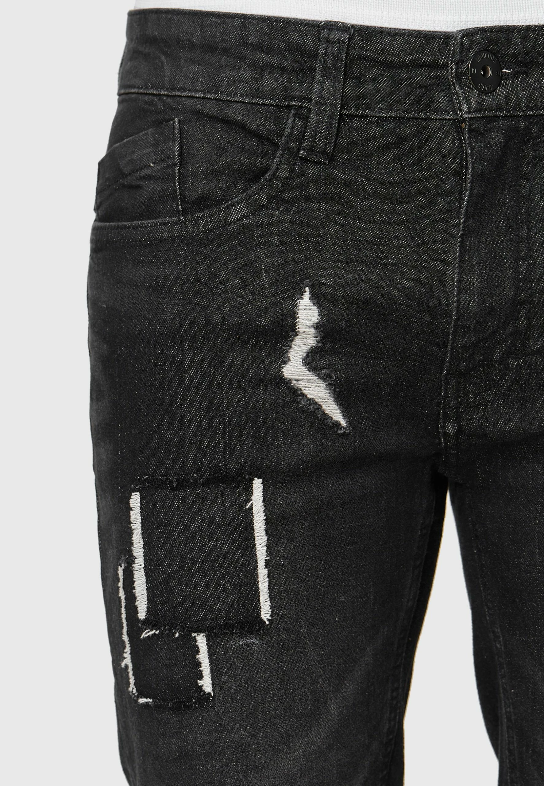 Indicode Jeans Roberts - Jeansshort - Black 6 Indicode Jeans Roberts - Jeansshort - Black - Afbeelding 4