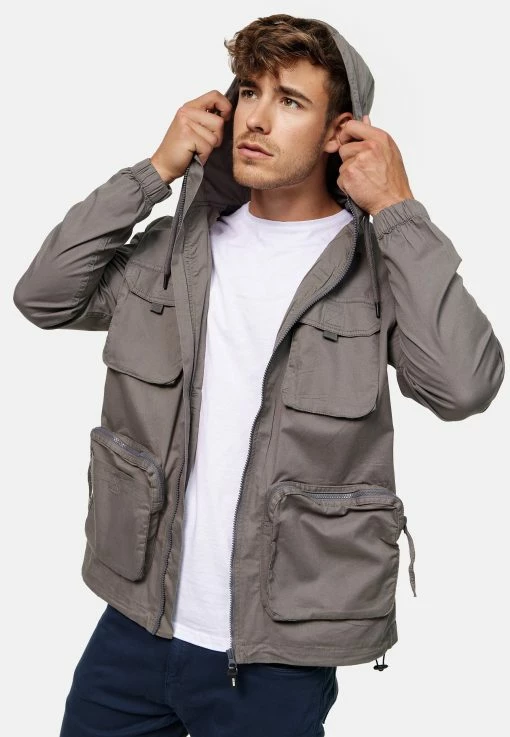 Indicode Jeans Lordsburg - Jas - Pewter -Indicode Jeans Verkoop winkel 11ede7fc41ec452b896b48e93f25513a