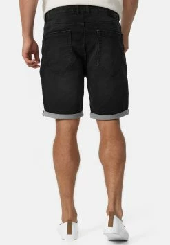 Indicode Jeans Lonar - Jeansshort - Black -Indicode Jeans Verkoop winkel 14270eb642934975b23eadc720a2fc0d
