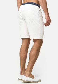 Indicode Jeans Ettore - Jeansshort - Offwhite -Indicode Jeans Verkoop winkel 15aa7688da7740ff82f26645fa71fb88