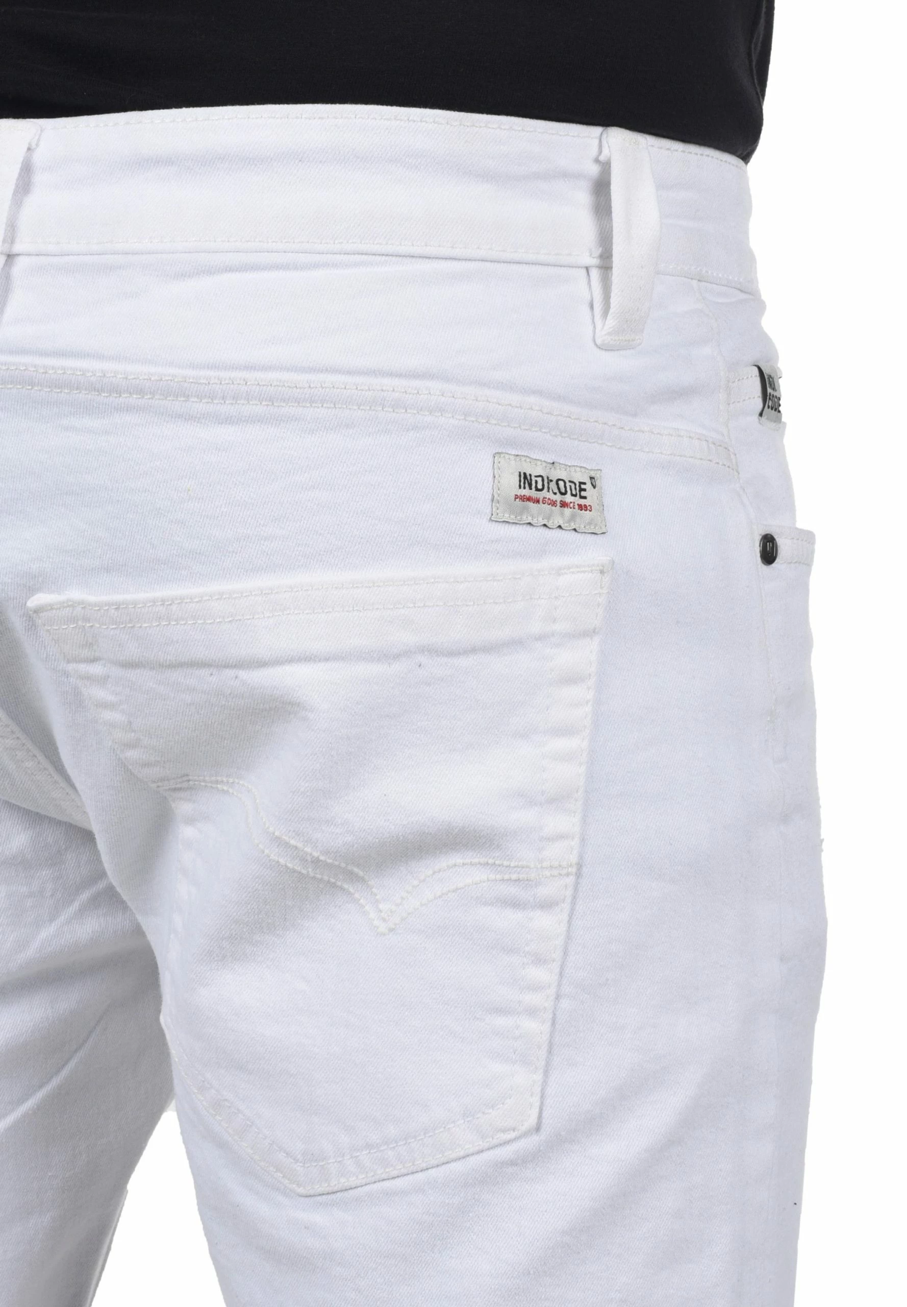 Indicode Jeans Idhallow - Jeansshort - Off-White 8 Indicode Jeans Idhallow - Jeansshort - Off-White - Afbeelding 6