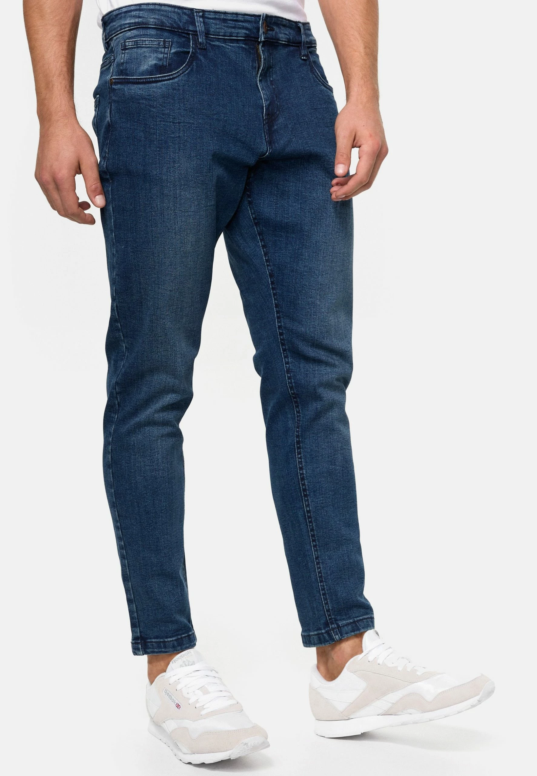 Indicode Jeans Daddy - Slim Fit Jeans - Retro Blue 6 Indicode Jeans Daddy - Slim Fit Jeans - Retro Blue - Afbeelding 4