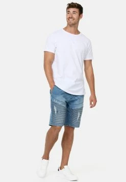 Indicode Jeans Mit Elastisc - Jeansshort - Blue -Indicode Jeans Verkoop winkel 198ba4f0c576474c95a65bc30880a61a
