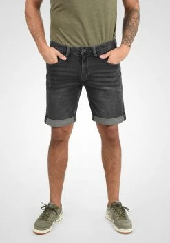 Indicode Jeans Idquentin - Jeansshort - Dark Grey