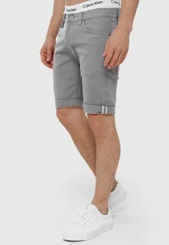 Indicode Jeans Villeurbanne - Jeansshort - Lt Grey -Indicode Jeans Verkoop winkel 1e1cd5711c2a41ec92747941c275ce2d