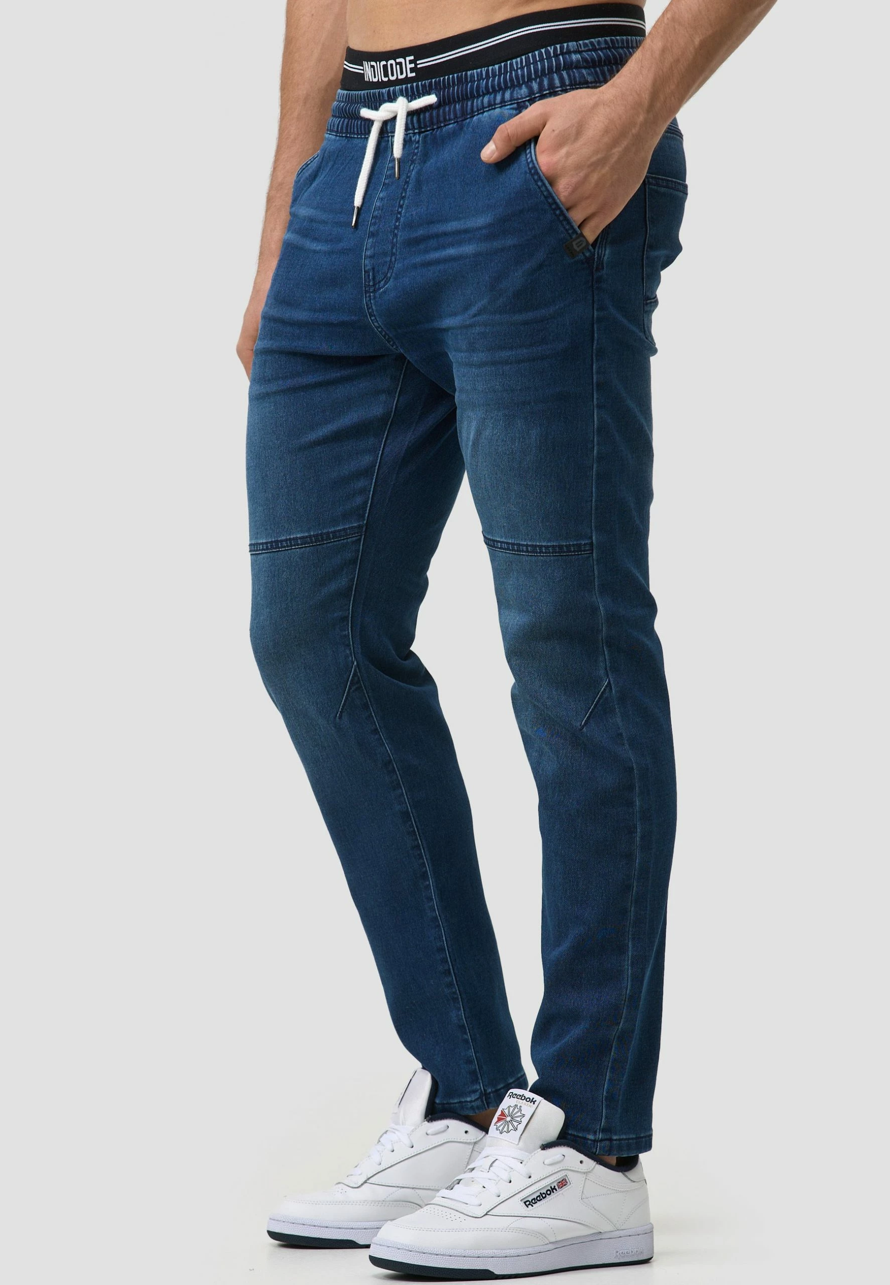Indicode Jeans Fabrizio - Slim Fit Jeans - White Rinse 6 Indicode Jeans Fabrizio - Slim Fit Jeans - White Rinse - Afbeelding 4