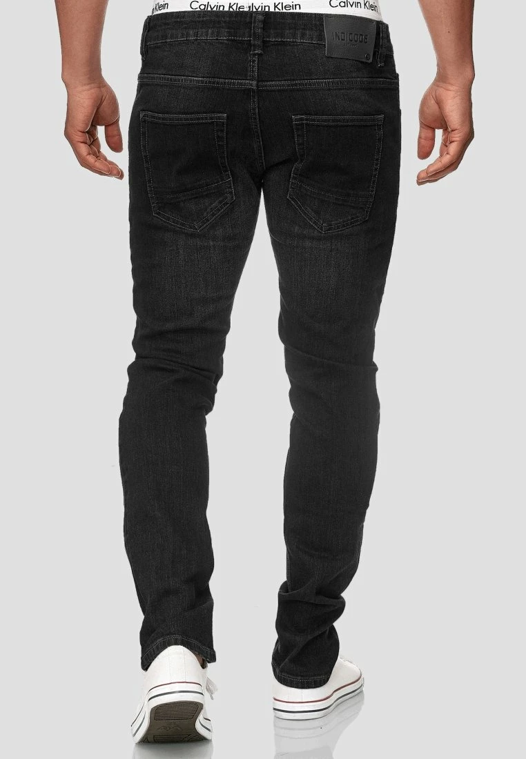 Indicode Jeans Stretch - Slim Fit Jeans - Black 5 Indicode Jeans Stretch - Slim Fit Jeans - Black - Afbeelding 3