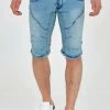 Indicode Jeans Leon - Jeansshort - Blue Wash -Indicode Jeans Verkoop winkel 31b17fa350f74f56ad4a200f54d1e91e