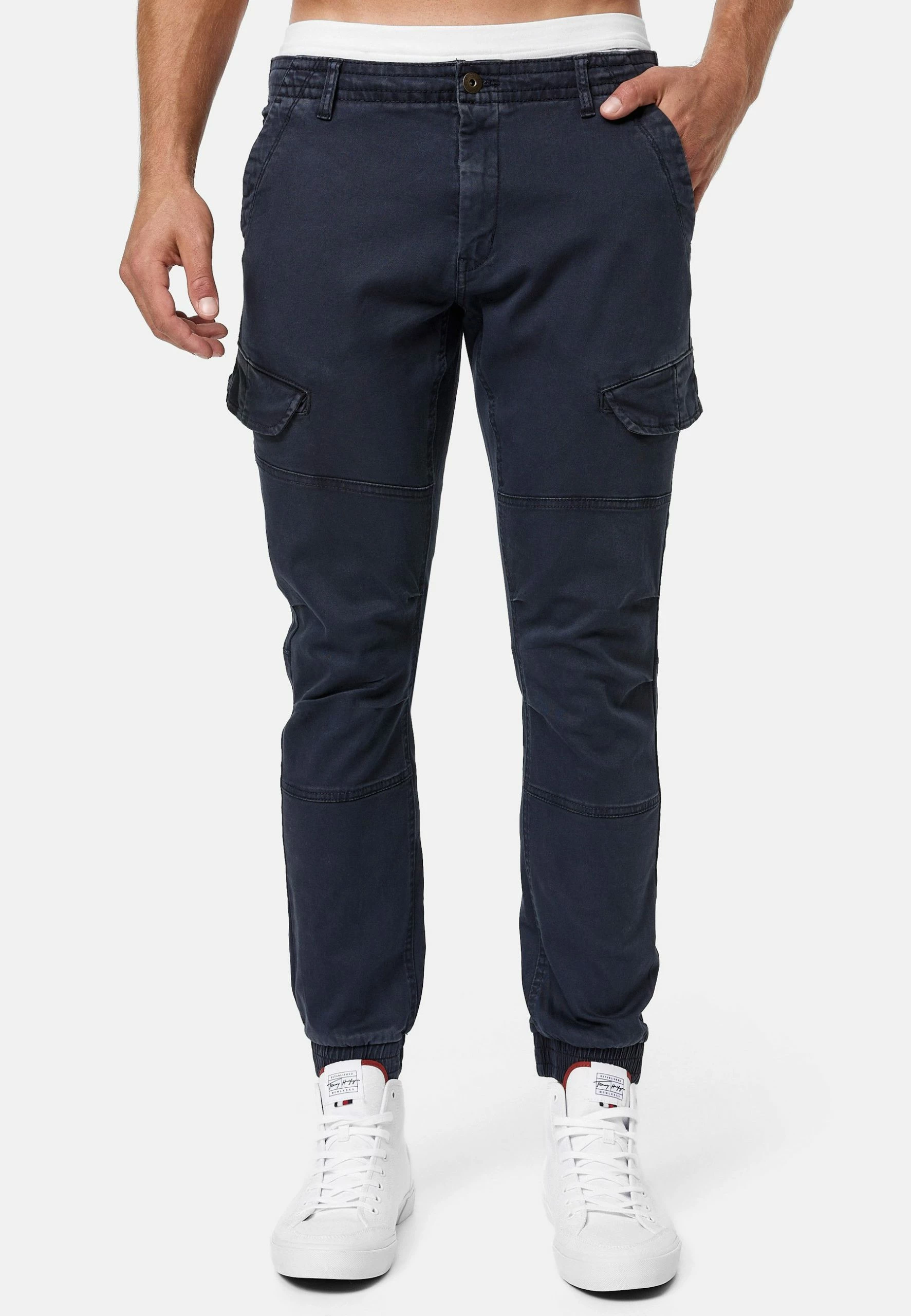 Indicode Jeans Hills - Jeans Tapered Fit - Navy 3 Indicode Jeans Hills - Jeans Tapered Fit - Navy