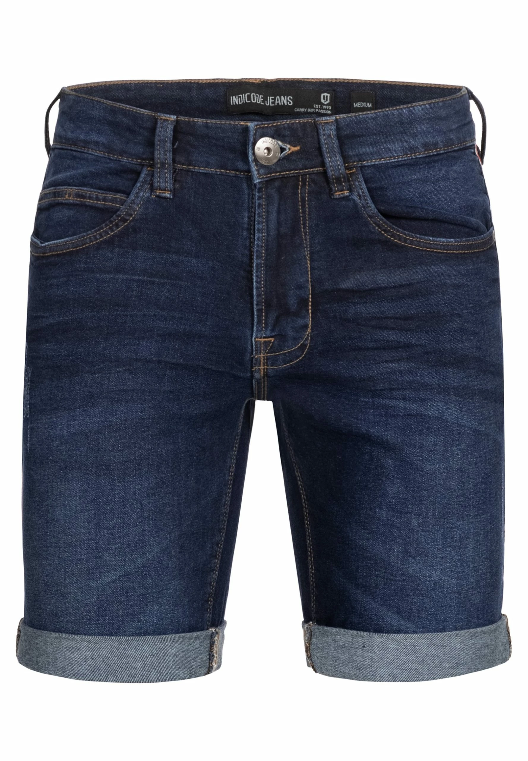 Indicode Jeans Jeansshort - Dark Blue 8 Indicode Jeans Jeansshort - Dark Blue - Afbeelding 6