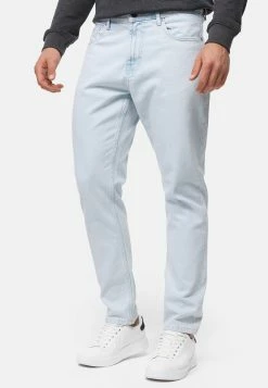 Indicode Jeans Incobra - Straight Leg Jeans - Stone Blue Denim -Indicode Jeans Verkoop winkel 3605bdb3d6274ec28bc7e46afed048ca