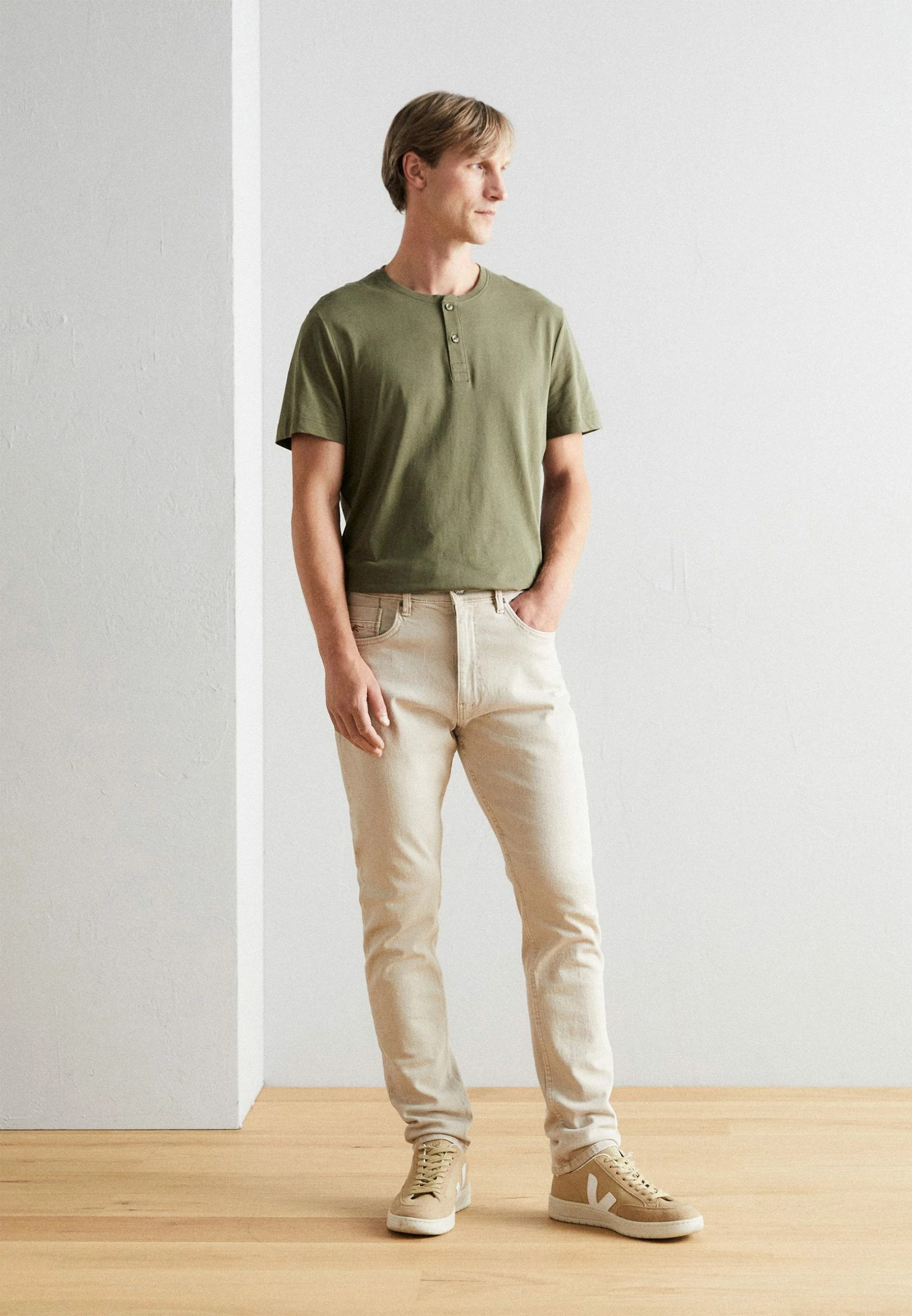 Indicode Jeans Incalli - Relaxed Fit Jeans - Sand Stone 4 Indicode Jeans Incalli - Relaxed Fit Jeans - Sand Stone - Afbeelding 2