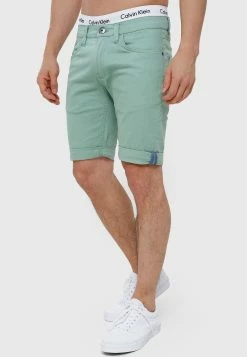 Indicode Jeans Villeurbanne - Jeansshort - Granite Green -Indicode Jeans Verkoop winkel 433bd306360f47abbafd760d52cdfe8f