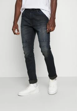 Indicode Jeans Glenn - Straight Leg Jeans - Grey Blue