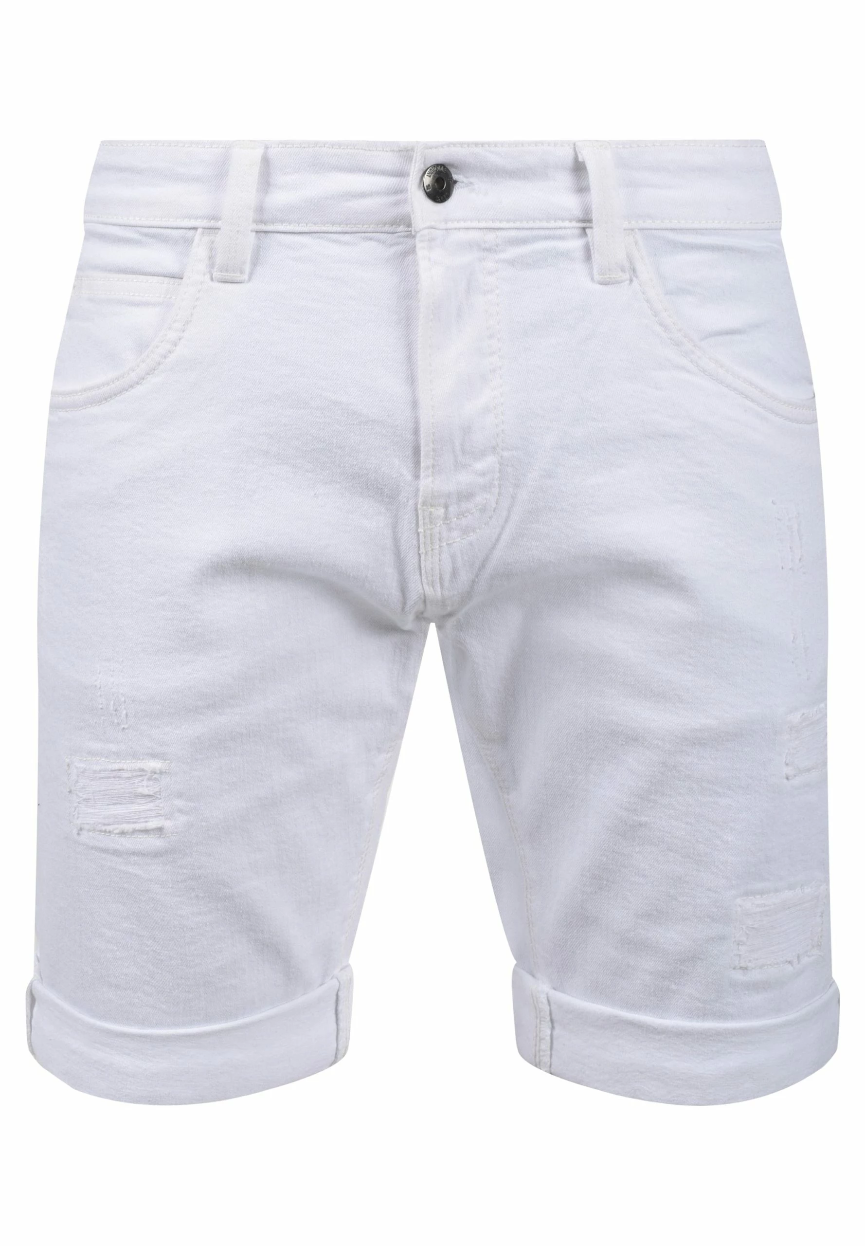 Indicode Jeans Idhallow - Jeansshort - Off-White 6 Indicode Jeans Idhallow - Jeansshort - Off-White - Afbeelding 4