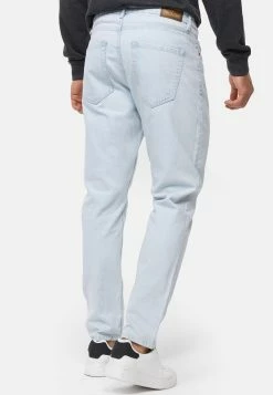 Indicode Jeans Incobra - Straight Leg Jeans - Stone Blue Denim -Indicode Jeans Verkoop winkel 497b9a10e4824ba8a3a629eb1a948b4e