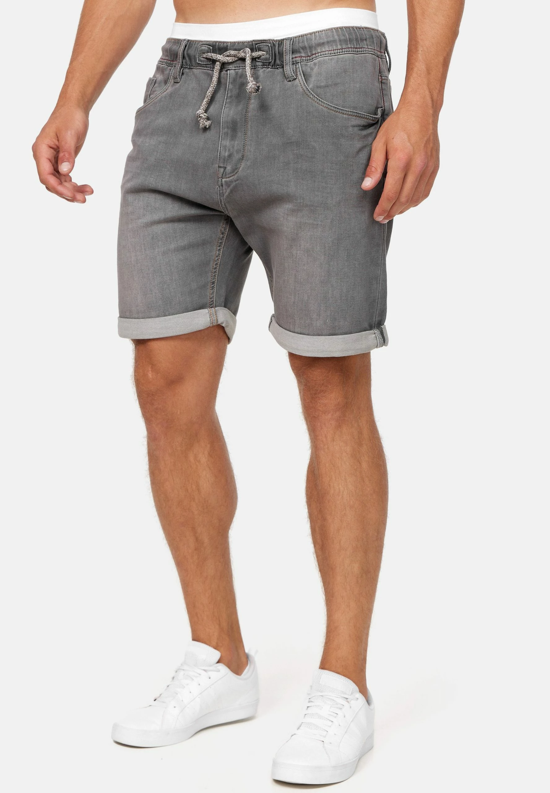 Indicode Jeans Kadin- Jeansshort - Grey 6 Indicode Jeans Kadin- Jeansshort - Grey - Afbeelding 4