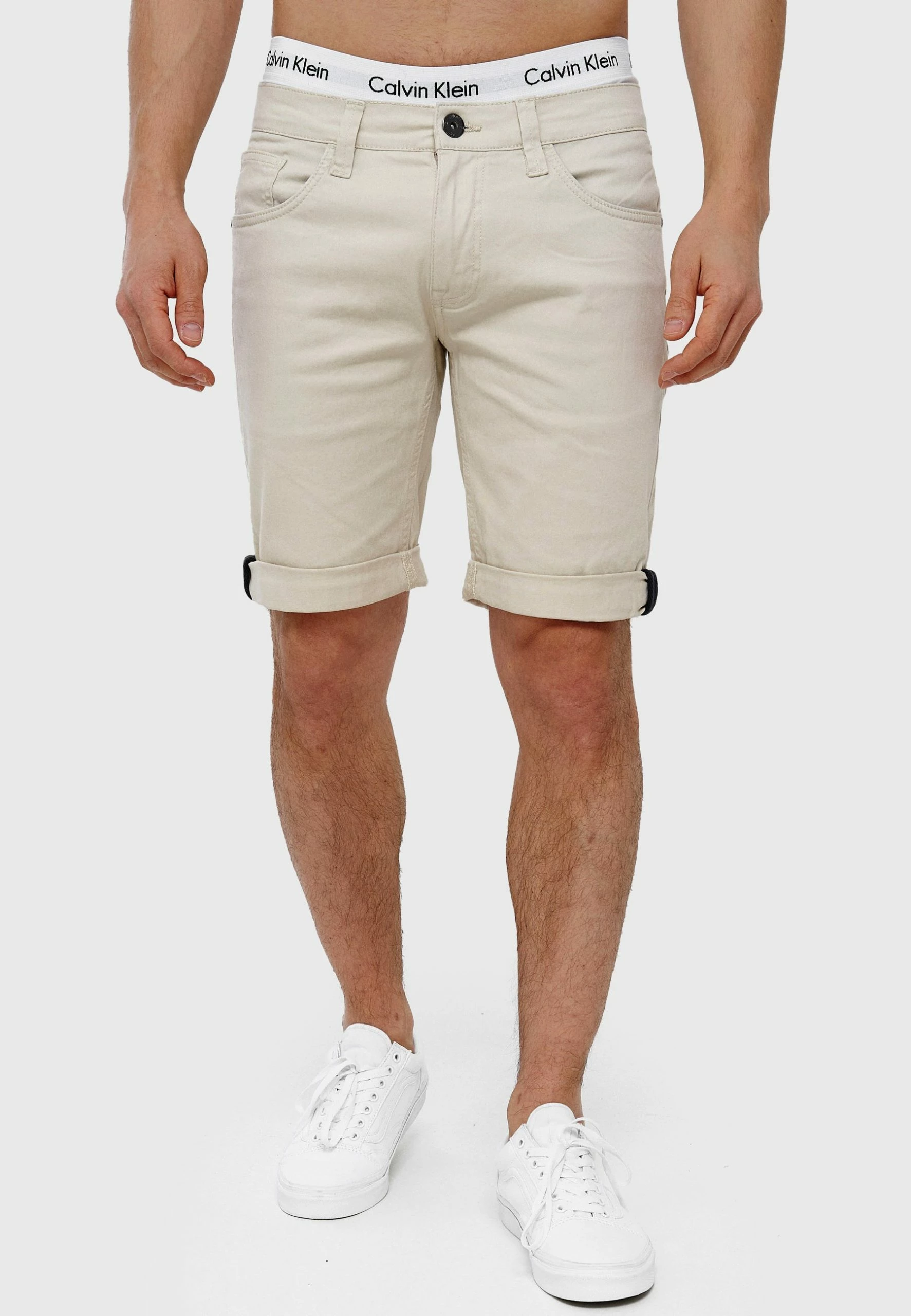 Indicode Jeans Villeurbanne - Jeansshort - Fog 3 Indicode Jeans Villeurbanne - Jeansshort - Fog