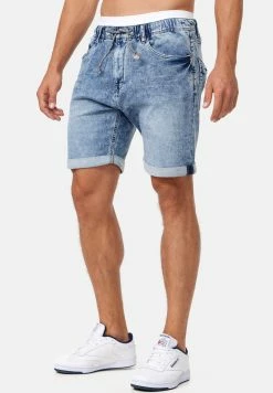 Indicode Jeans Kadin- Jeansshort - Blue -Indicode Jeans Verkoop winkel 5ec41aa0f35b4d0196f2c53d57e1ebee