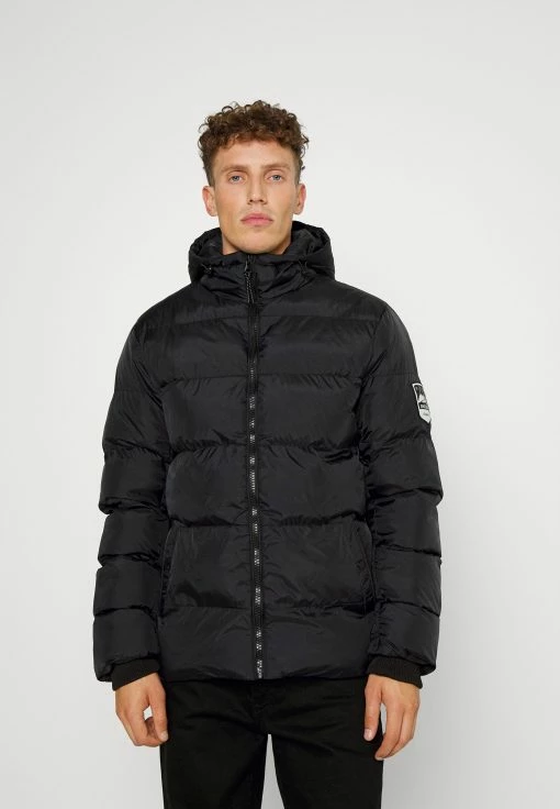 Indicode Jeans Hoover - Winterjas - Black -Indicode Jeans Verkoop winkel 628db8f00fd04727a76a49c84a69c697