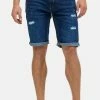 Indicode Jeans Cuba Caden - Jeansshort - Dark Blue -Indicode Jeans Verkoop winkel 66fe38df5f4f4483ad902e4aa7c57b46