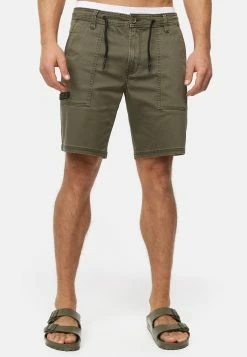 Indicode Jeans Jeansshort - Army