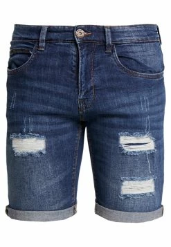 Indicode Jeans Kaden Holes - Jeansshort - Medium Indigo -Indicode Jeans Verkoop winkel 6f328fae79e44cb9bdeb36ed871ab6e7