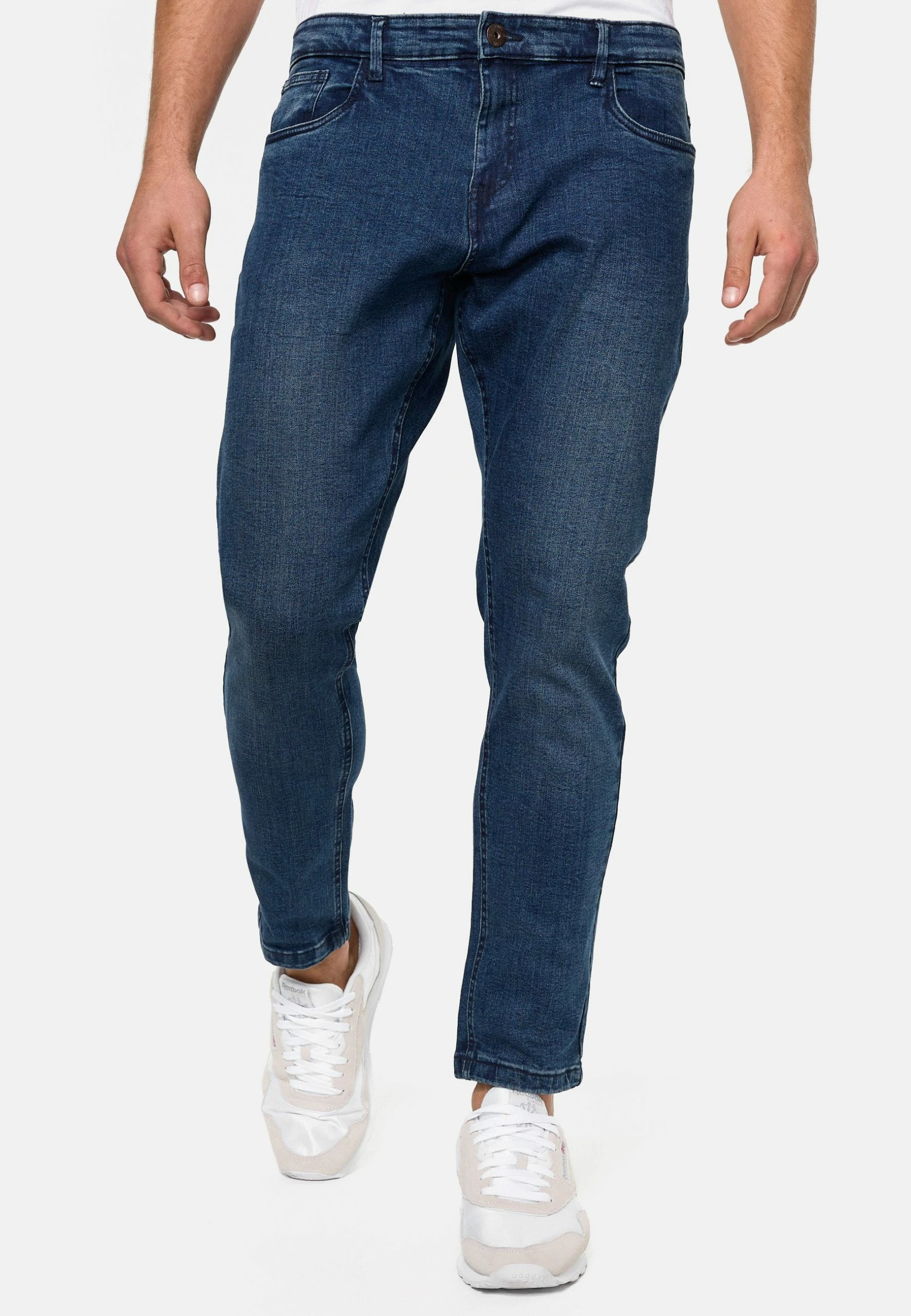 Indicode Jeans Daddy - Slim Fit Jeans - Retro Blue 3 Indicode Jeans Daddy - Slim Fit Jeans - Retro Blue