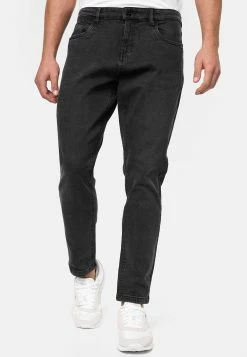 Indicode Jeans Daddy - Slim Fit Jeans - Black Thunder