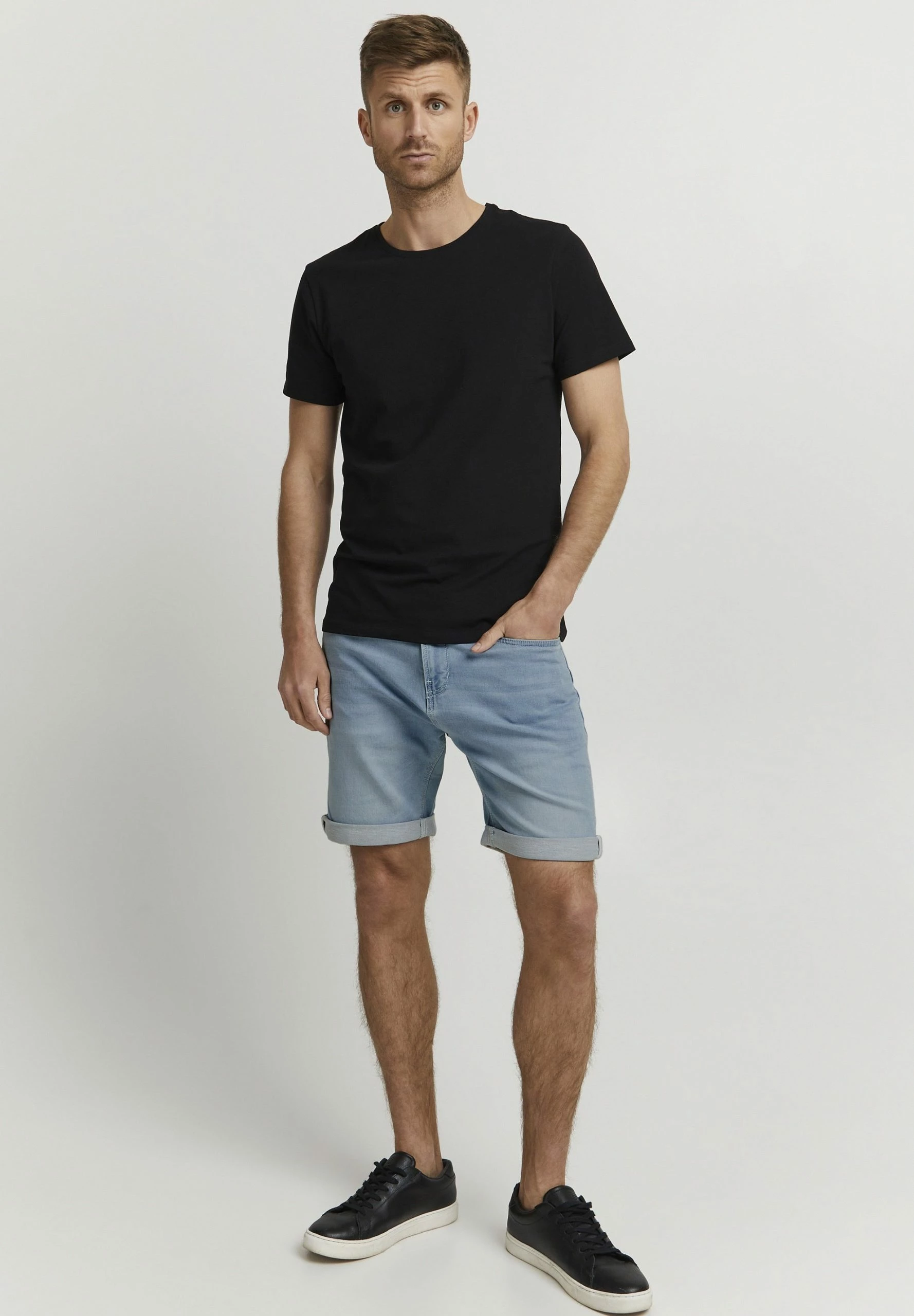 Indicode Jeans Idgodolf - Jeansshort - Dim Blue 4 Indicode Jeans Idgodolf - Jeansshort - Dim Blue - Afbeelding 2