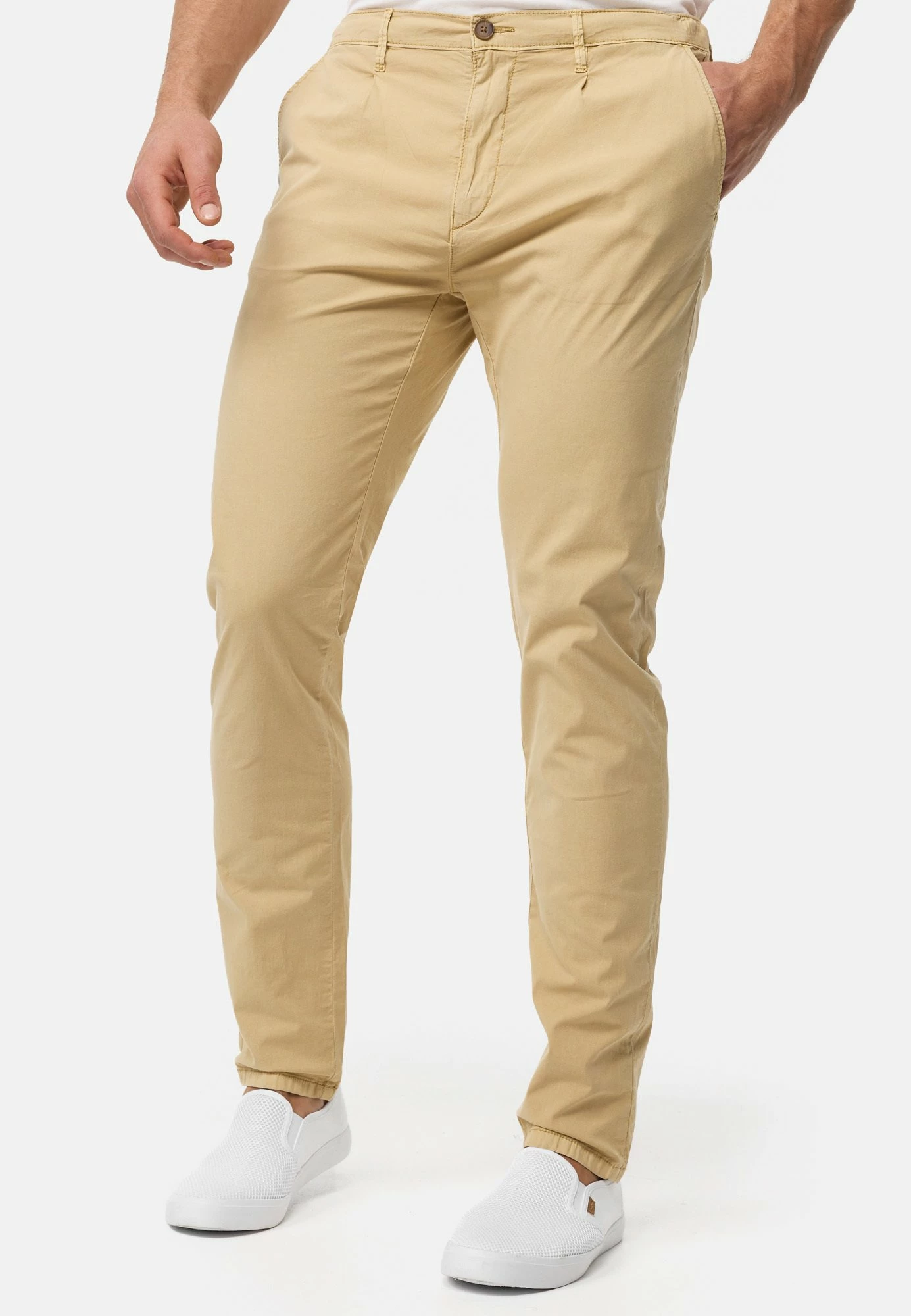 Indicode Jeans Inforty - Straight Leg Jeans - Mojave 3 Indicode Jeans Inforty - Straight Leg Jeans - Mojave