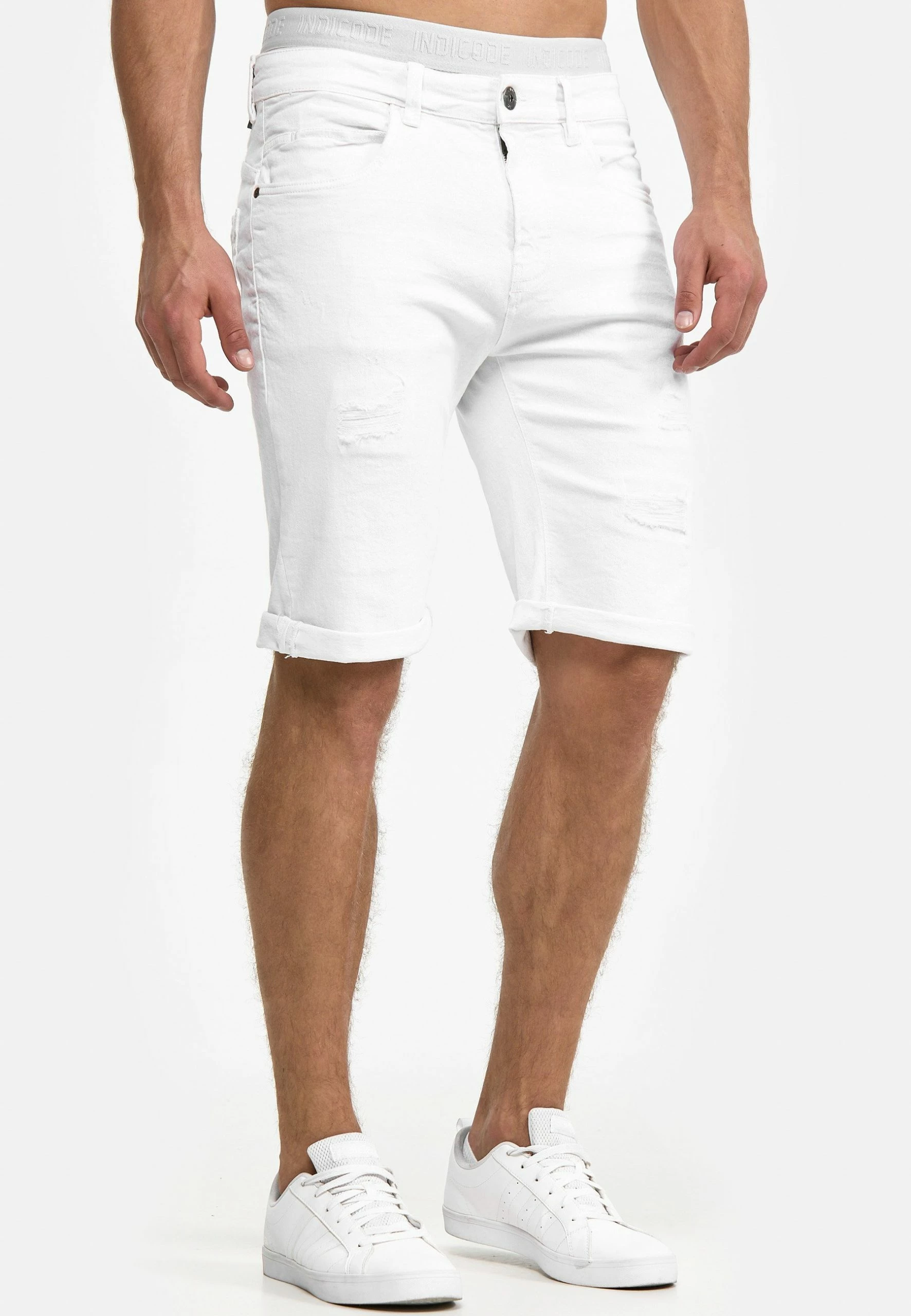 Indicode Jeans Cuba Caden - Jeansshort - Off-White 7 Indicode Jeans Cuba Caden - Jeansshort - Off-White - Afbeelding 5