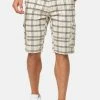 Indicode Jeans Monroe - Shorts - Fog Check