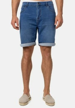 Indicode Jeans Lonar - Jeansshort - Blue Wash