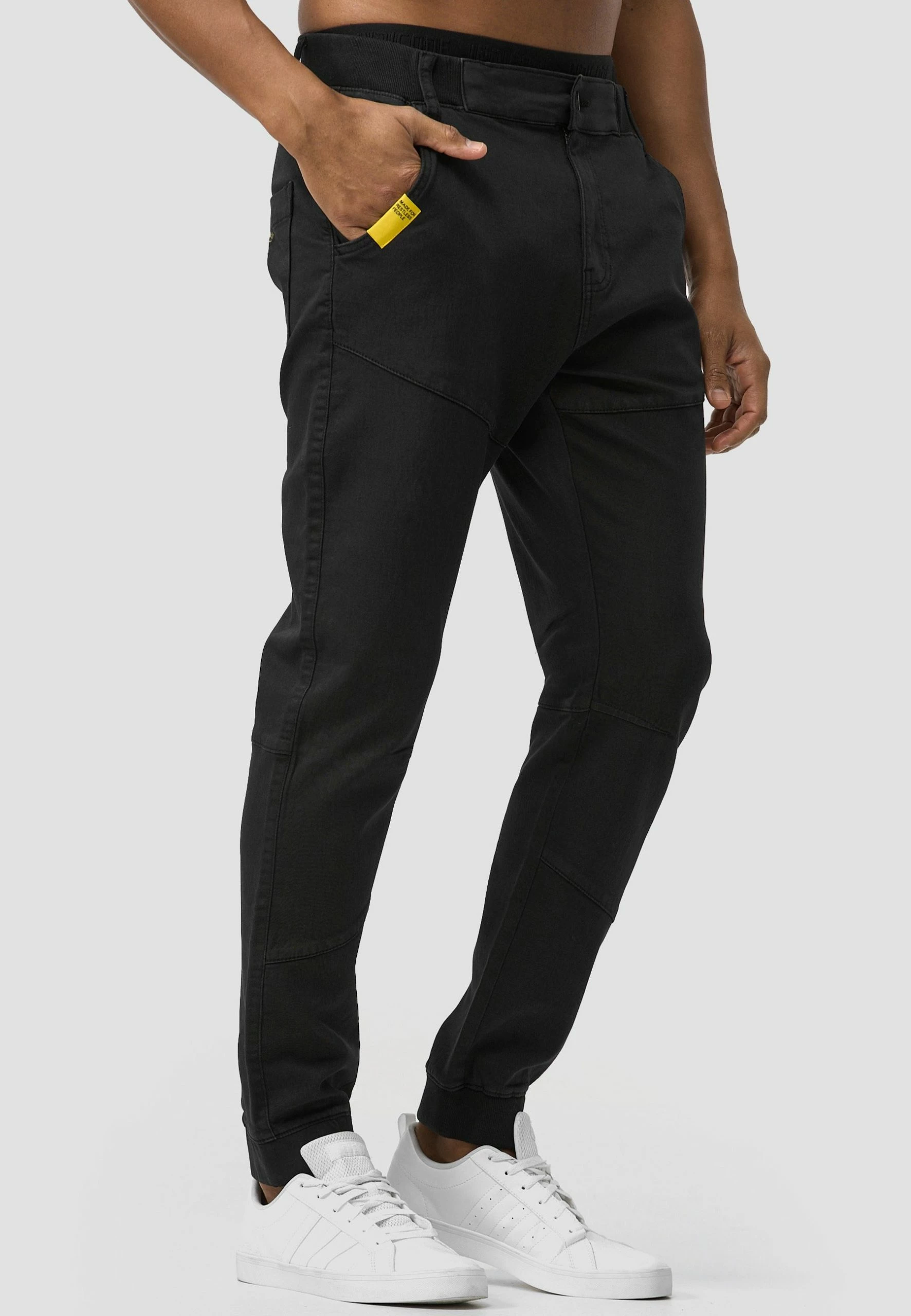 Indicode Jeans Zannes - Slim Fit Jeans - Black 6 Indicode Jeans Zannes - Slim Fit Jeans - Black - Afbeelding 4