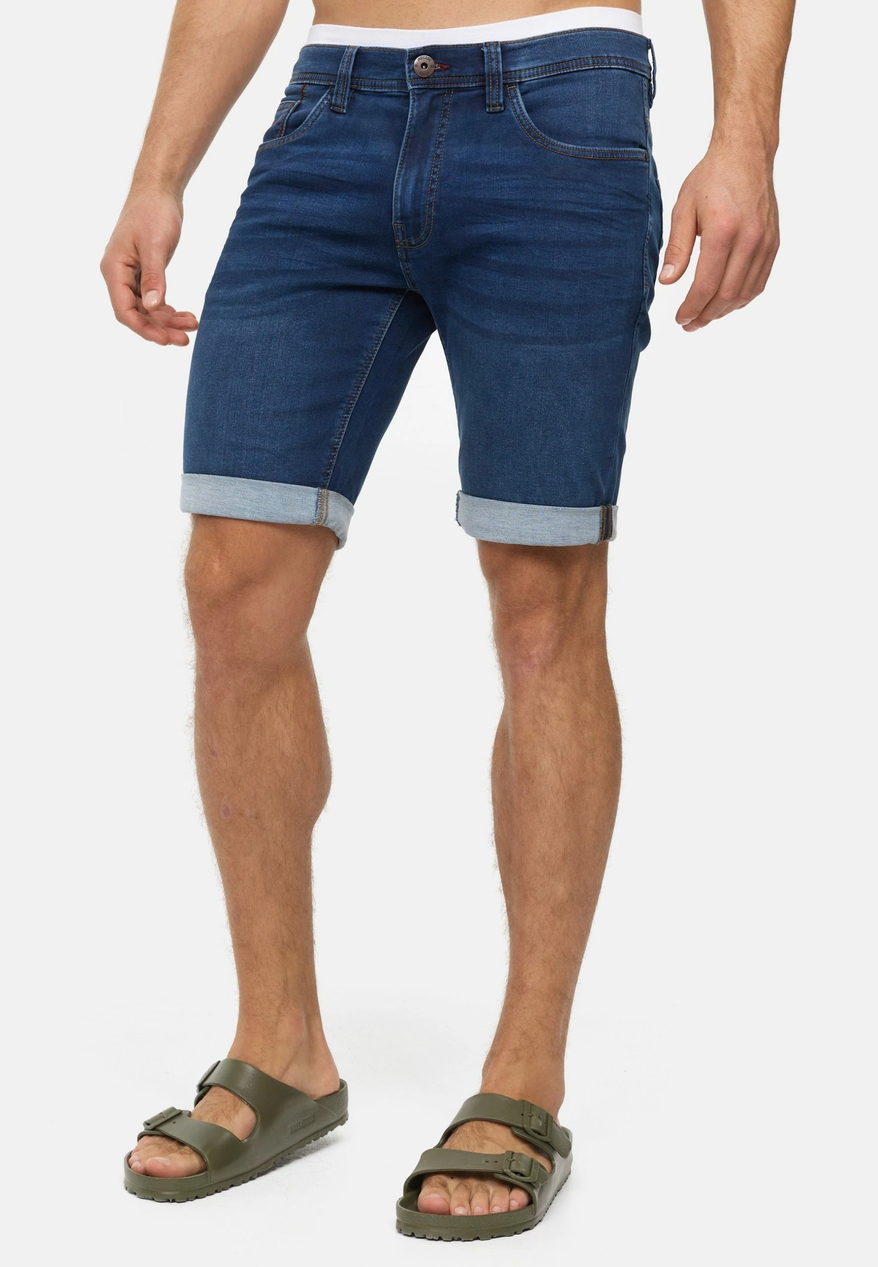 Indicode Jeans Indelmare - Jeansshort - Work Blue 6 Indicode Jeans Indelmare - Jeansshort - Work Blue - Afbeelding 4