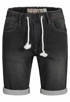 Indicode Jeans Kadin- Jeansshort - Black -Indicode Jeans Verkoop winkel 93ac30a4fccc4202896469041bb486a2