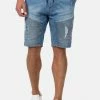 Indicode Jeans Mit Elastisc - Jeansshort - Blue -Indicode Jeans Verkoop winkel 93c71bd20f17435791d31f70a764c0f3