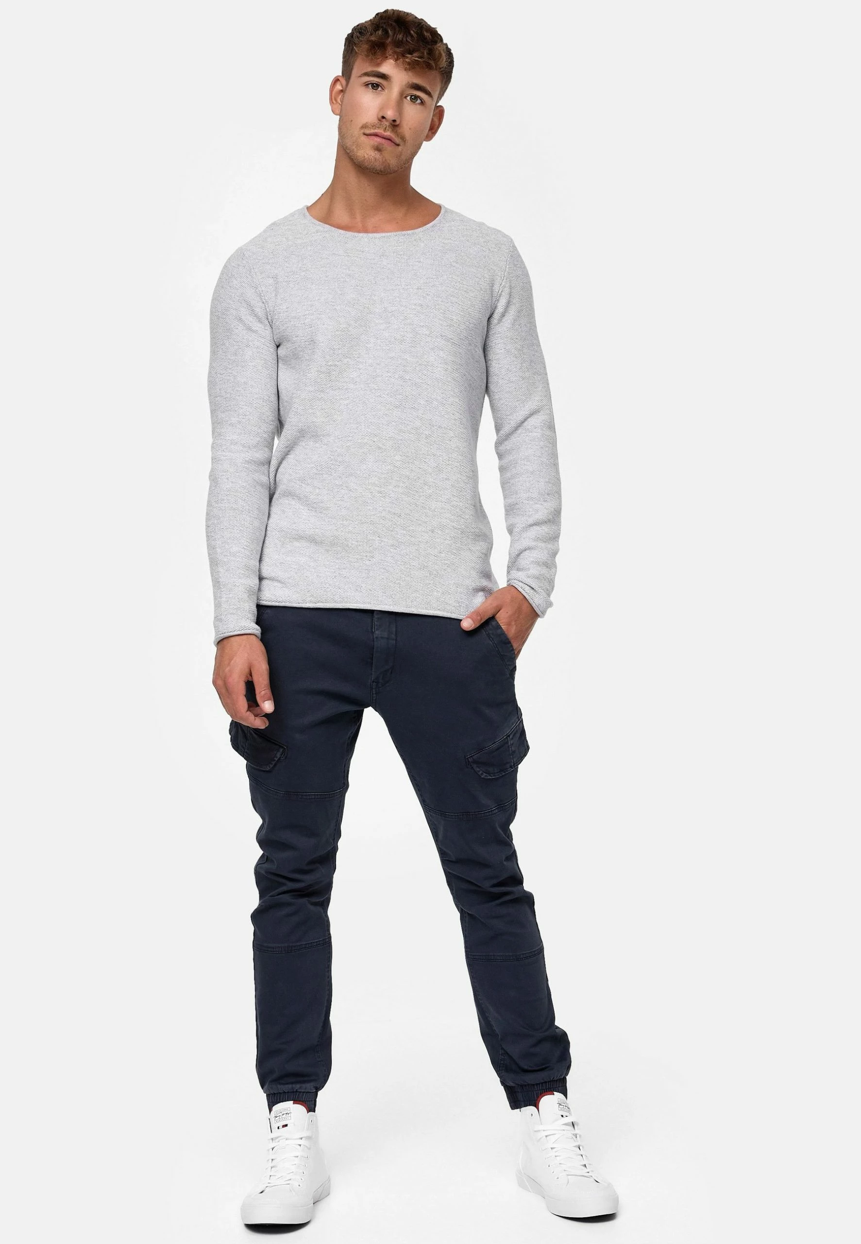Indicode Jeans Hills - Jeans Tapered Fit - Navy 4 Indicode Jeans Hills - Jeans Tapered Fit - Navy - Afbeelding 2