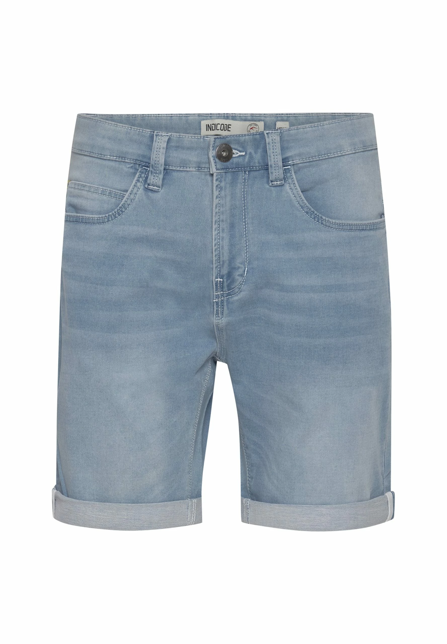 Indicode Jeans Idgodolf - Jeansshort - Dim Blue 8 Indicode Jeans Idgodolf - Jeansshort - Dim Blue - Afbeelding 6