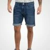 Indicode Jeans Idquentin - Jeansshort - Blue -Indicode Jeans Verkoop winkel 98b0762999564848a95226b97aeec101