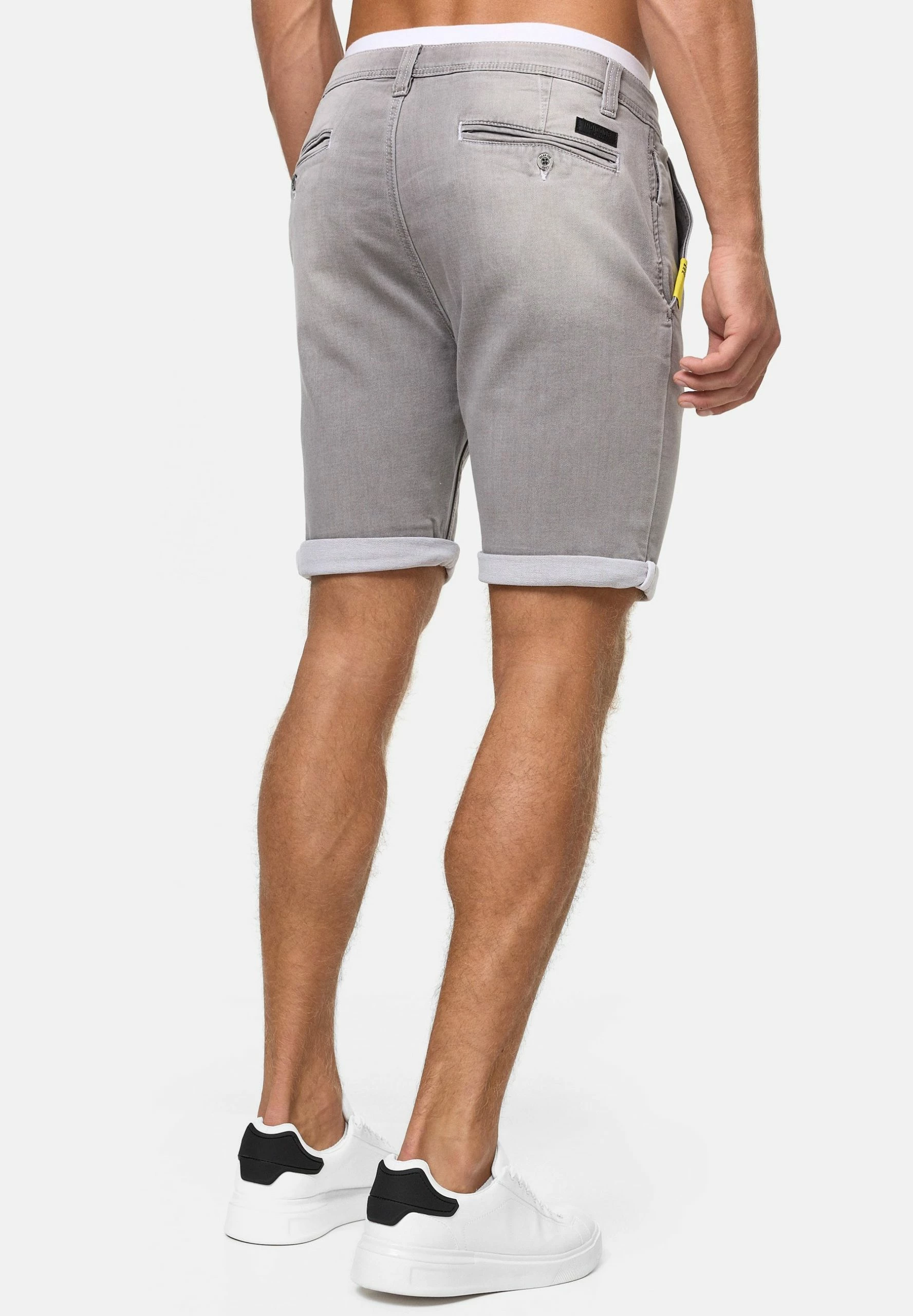 Indicode Jeans Jeansshort - Vintage Grey 5 Indicode Jeans Jeansshort - Vintage Grey - Afbeelding 3