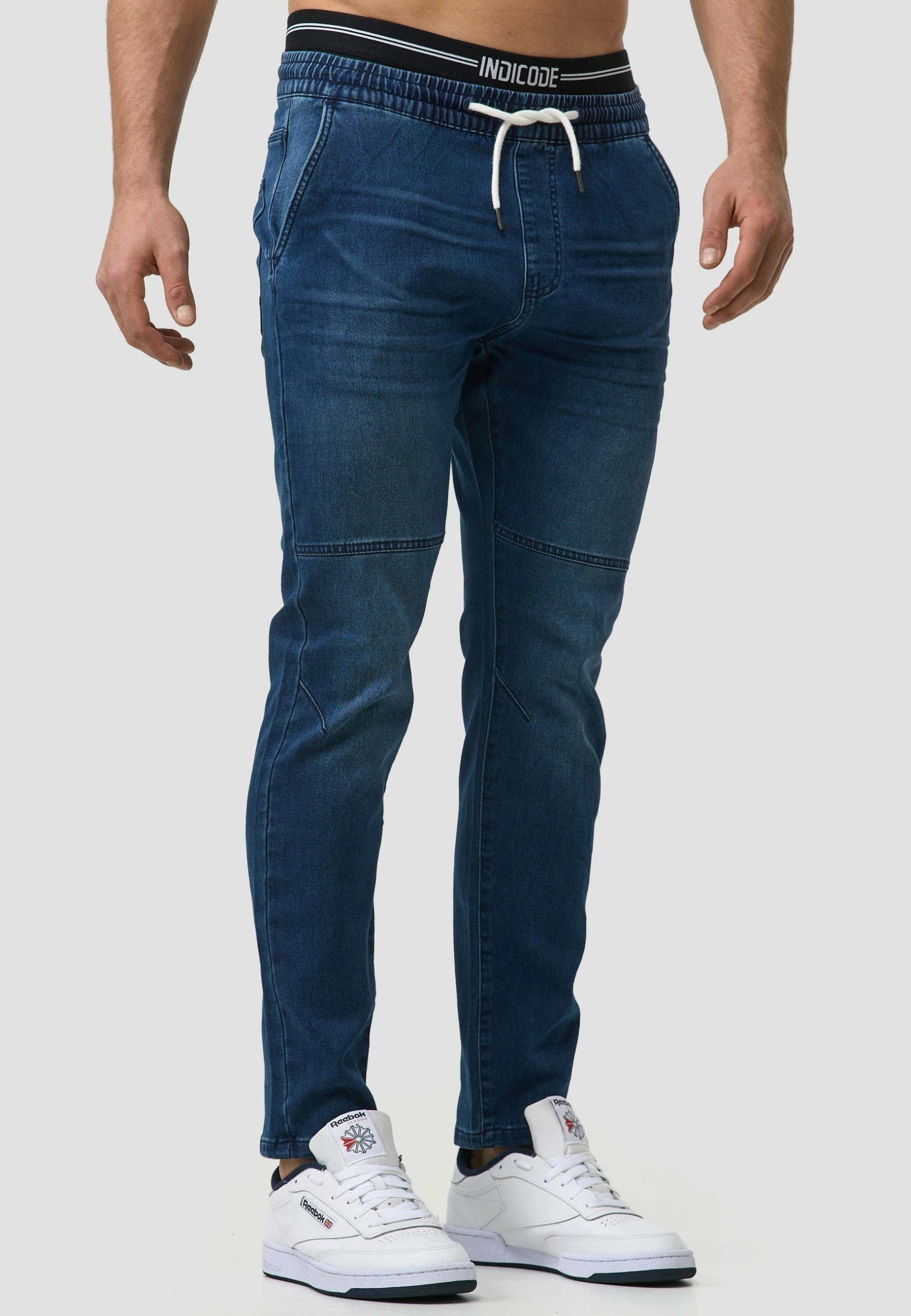 Indicode Jeans Fabrizio - Slim Fit Jeans - White Rinse 7 Indicode Jeans Fabrizio - Slim Fit Jeans - White Rinse - Afbeelding 5