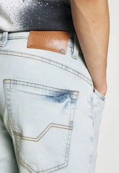 Indicode Jeans Kaden Holes - Jeansshort - Bleached Denim -Indicode Jeans Verkoop winkel 9fde21c3ead2460883bf0629bae95b7f