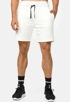 Indicode Jeans Aldrich - Shorts - Off White